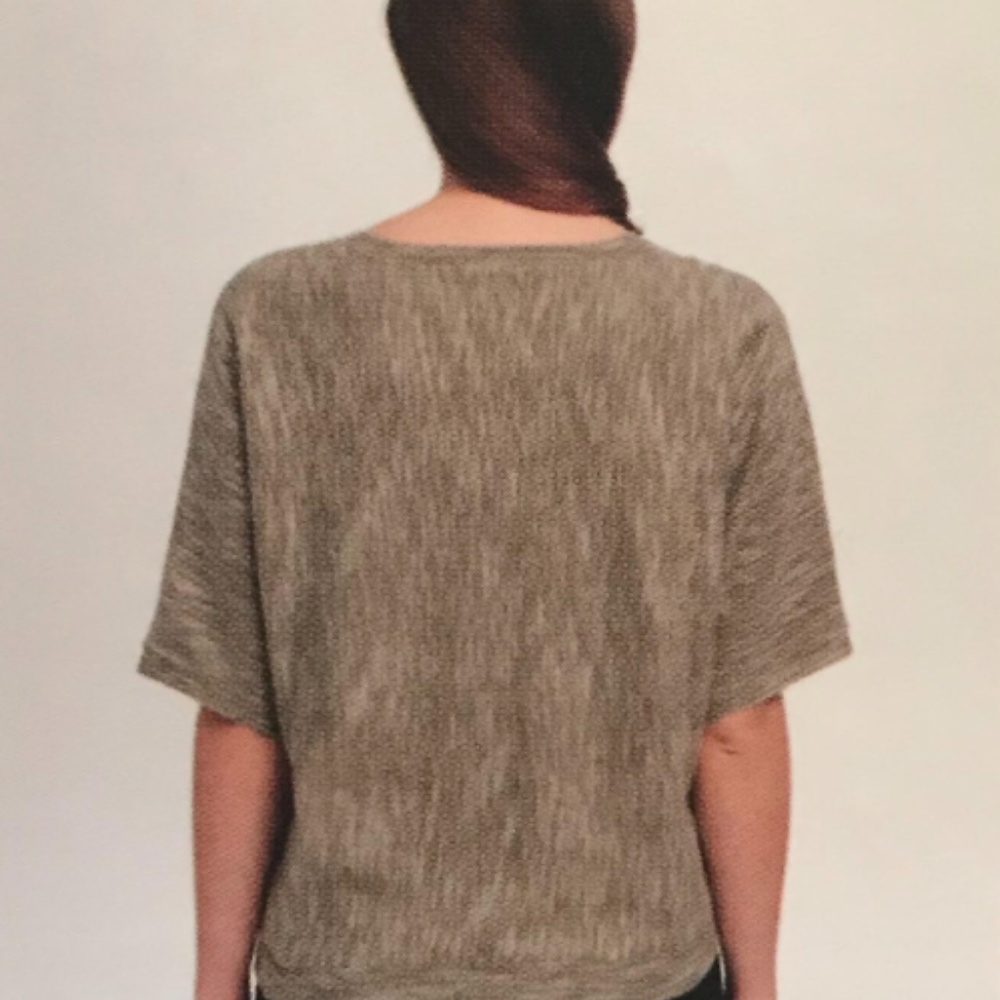 DKNY JEANS Top Sweater Knit SAG SAGE - Picture 5 of 7